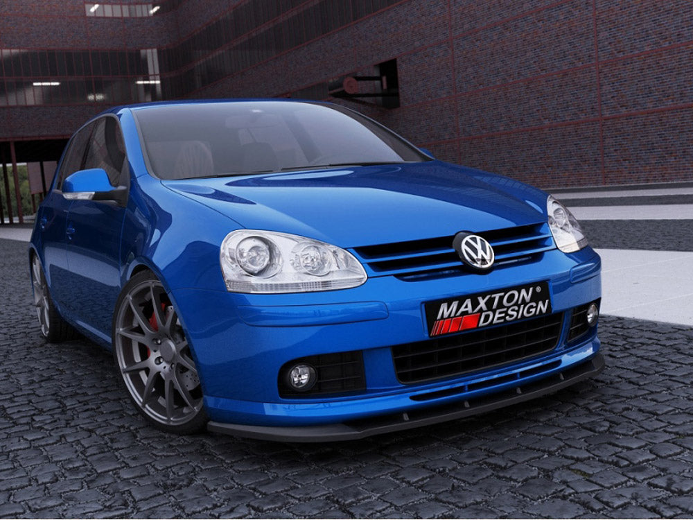 Front Splitter VW Golf MK5 (FIT ONLY With Votex Front LIP) - Carbon Look
