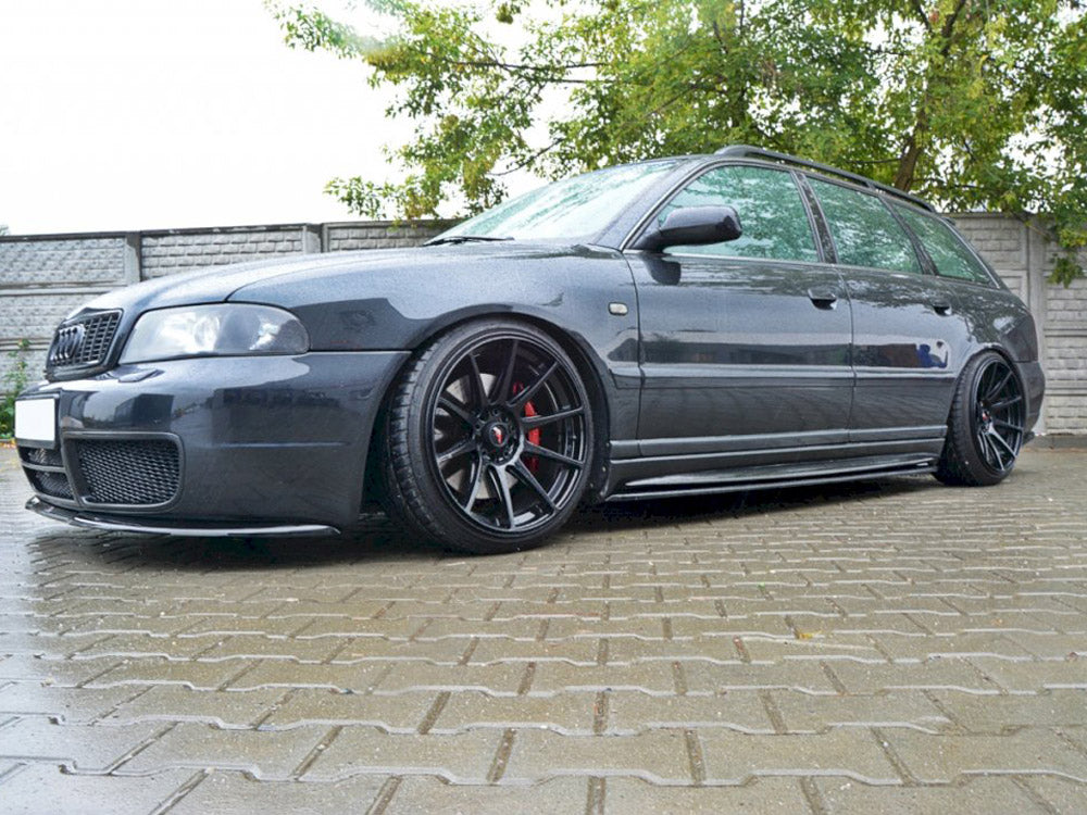 Side Skirts Diffusers Audi S4 B5 - Textured