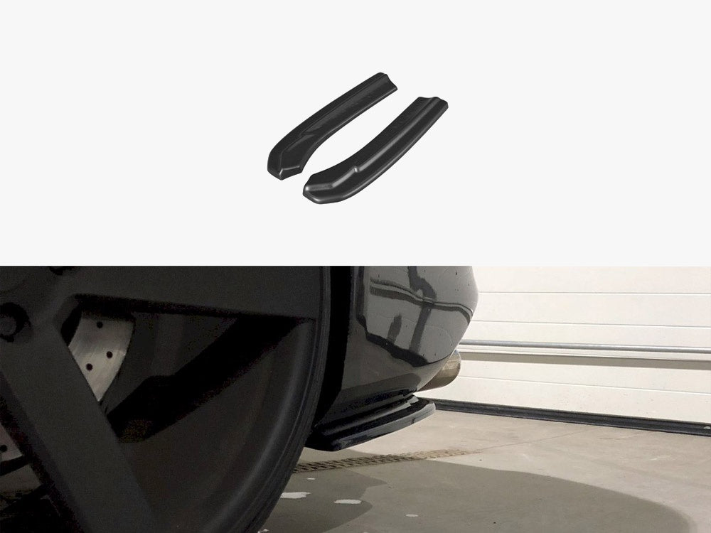 Rear Side Splitters Audi S4 B8 Facelift (2012-UP)