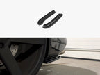 Rear Side Splitters Audi S4 B8 Facelift (2012-UP) - Textured