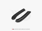 Rear Side Splitters Audi S4 B8 Facelift (2012-UP) - Textured