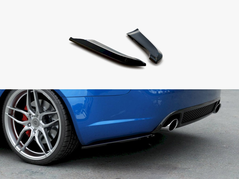 Rear Side Splitters V.1 Audi RS4 Sedan B7