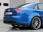 Rear Side Splitters V.1 Audi RS4 Sedan B7 - Textured