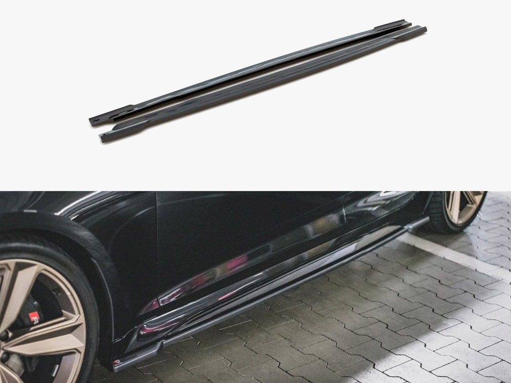 Side Skirts Diffusers Audi RS5 Sportback F5 Facelift
