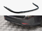 Rear Splitter (Vertical Bars) Toyota Avensis Wagon Mk3 Facelift