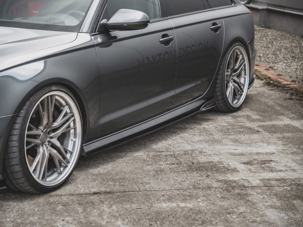 Side Skirts Diffusers Audi A6 / A6 C7 S-Line / S6 C7 FL