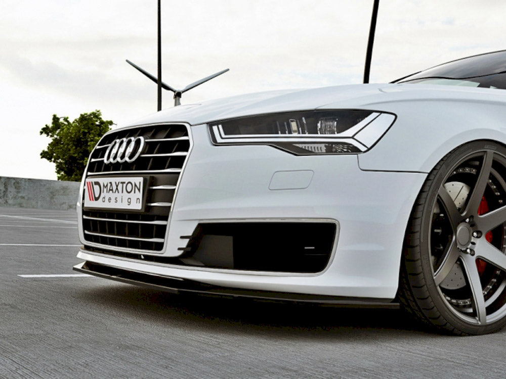 Front Splitter Audi A6 C7 Ultra (Facelift) (2014-2017) - Carbon Look