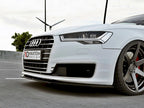 Front Splitter Audi A6 C7 Ultra (Facelift) (2014-2017) - Carbon Look