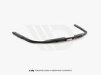Central Rear Splitter (Vertical Bars) Audi A6 S-Line C8 - Carbon Look