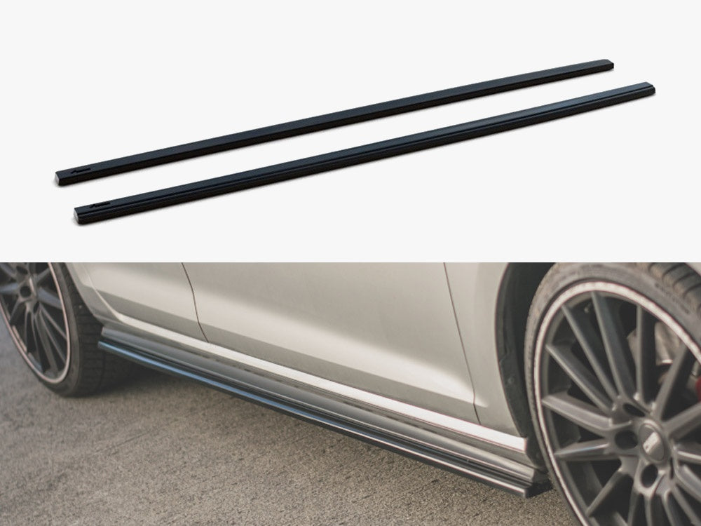 Side Skirts Diffusers V.2 VW Golf 7 GTI (narrow)