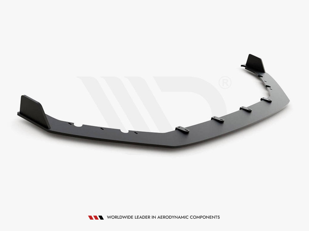 Street PRO Front Splitter VW Golf 7 GTI TCR - Black-Red