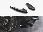 Rear Side Splitters VW Golf 7 GTI TCR - Carbon Look