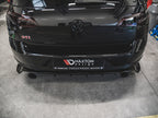 Rear Side Splitters VW Golf 7 GTI TCR - Carbon Look