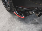 Rear Side Splitters VW Golf 7 GTI TCR - Textured