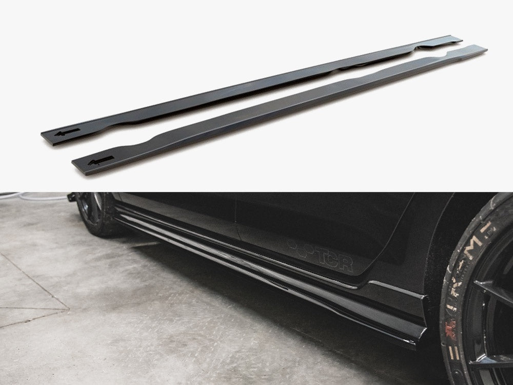 Side Skirts Splitters VW Golf MK7.5 GTI TCR (2019)