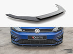 Street PRO Front Splitter Volkswagen Golf R / R-Line Mk7 Facelift