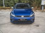 Street PRO Front Splitter Volkswagen Golf R / R-Line Mk7 Facelift