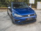 Street PRO Front Splitter Volkswagen Golf R / R-Line Mk7 Facelift