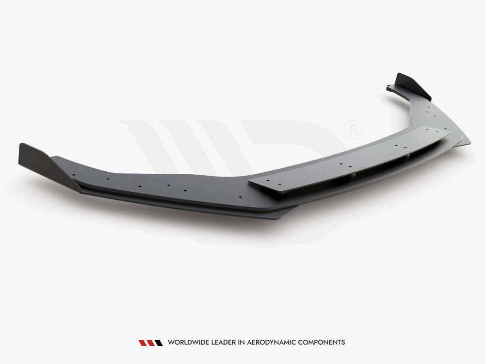 Street PRO Front Splitter + Flaps Volkswagen Golf R / R-Line Mk7 Facelift