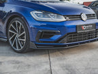 Street PRO Front Splitter V.2 Volkswagen Golf R / R-Line Mk7 Facelift