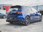 Street PRO Rear Side Splitters Volkswagen Golf R Mk7 Facelift