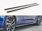 Street PRO Side Skirts Diffusers Volkswagen Golf R / R-Line Mk7 Facelift