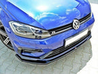 Front Splitter V.2 Volkswagen Golf R / R-Line Mk7 Facelift