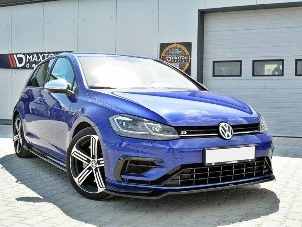 Front Splitter V.3 Volkswagen Golf R / R-Line Mk7 Facelift