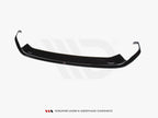 Front Splitter V.7 VW Golf 7 R / R-Line Facelift - Carbon Look