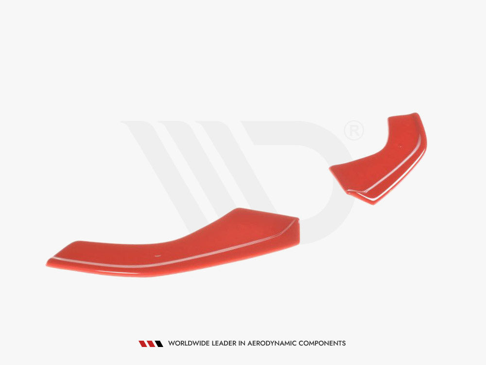 Front Splitter V.8 VW Golf 7 R / R-Line Facelift - Textured