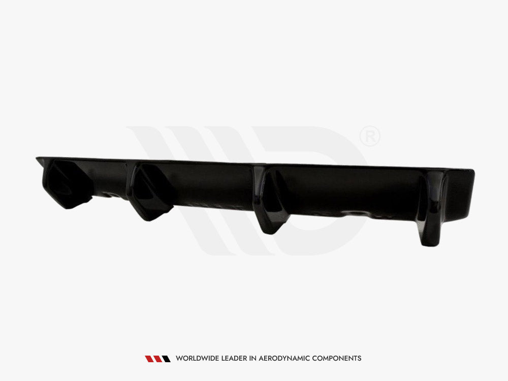 Rear Splitter Volkswagen Golf R Mk7 Facelift - Carbon Look