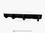 Rear Splitter Volkswagen Golf R Mk7 Facelift - Carbon Look