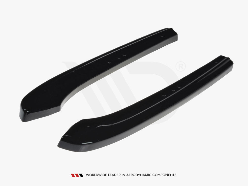Rear Side Splitters V.1 VW Golf 7 R Variant Facelift - Carbon Look