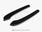 Rear Side Splitters V.1 VW Golf 7 R Variant Facelift - Carbon Look