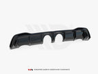 Rear Valance VW Golf Mk8 (R32 Look) - Carbon Look