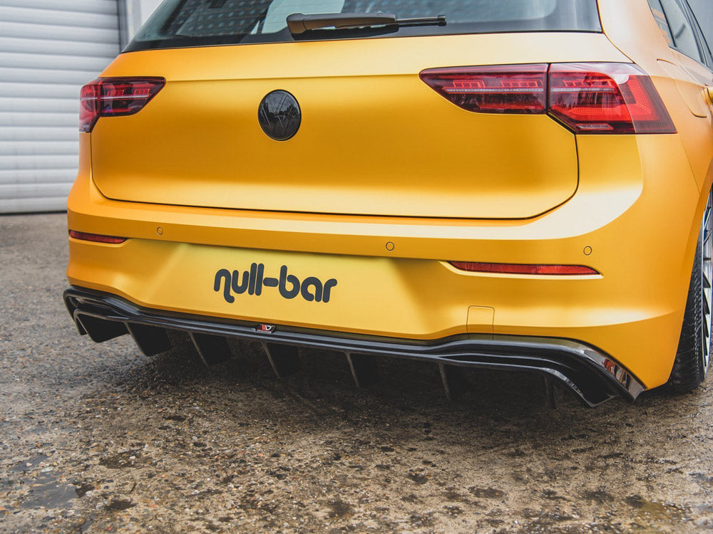Rear Valance VW Golf Mk8 - Carbon Look