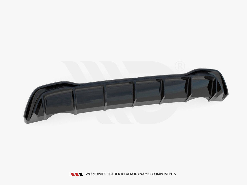 Rear Valance VW Golf Mk8 - Carbon Look