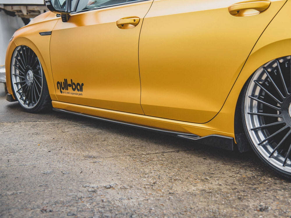 Side Skirts Diffusers V.2 Volkswagen Golf Mk8