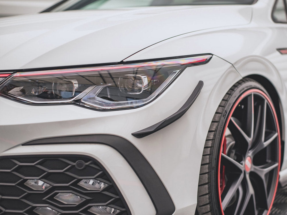 Front Bumper Wings (Canards) Volkswagen Golf GTI Mk8
