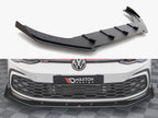 Street Pro Front Splitter + Flaps Volkswagen Golf GTI / GTE / GTD / R-Line Mk8