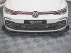 Street Pro Front Splitter + Flaps Volkswagen Golf GTI / GTE / GTD / R-Line Mk8