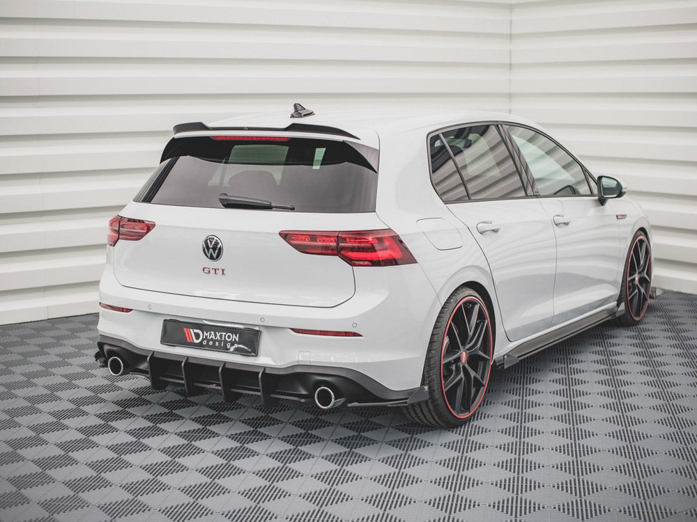 Street Pro Rear Side Splitters + Flaps Volkswagen Golf GTI / GTE / R-Line Mk8