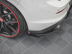 Street Pro Rear Side Splitters + Flaps Volkswagen Golf GTI / GTE / R-Line Mk8