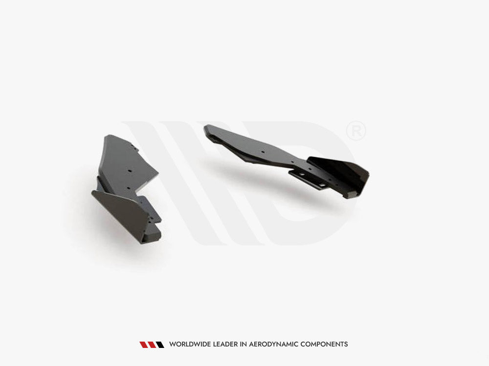 Street Pro Rear Side Splitters + Flaps Volkswagen Golf GTI / GTE / R-Line Mk8