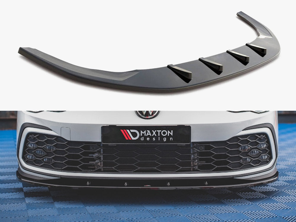 Front Splitter V.1 Volkswagen Golf GTI / GTE / GTD / R-Line Mk8