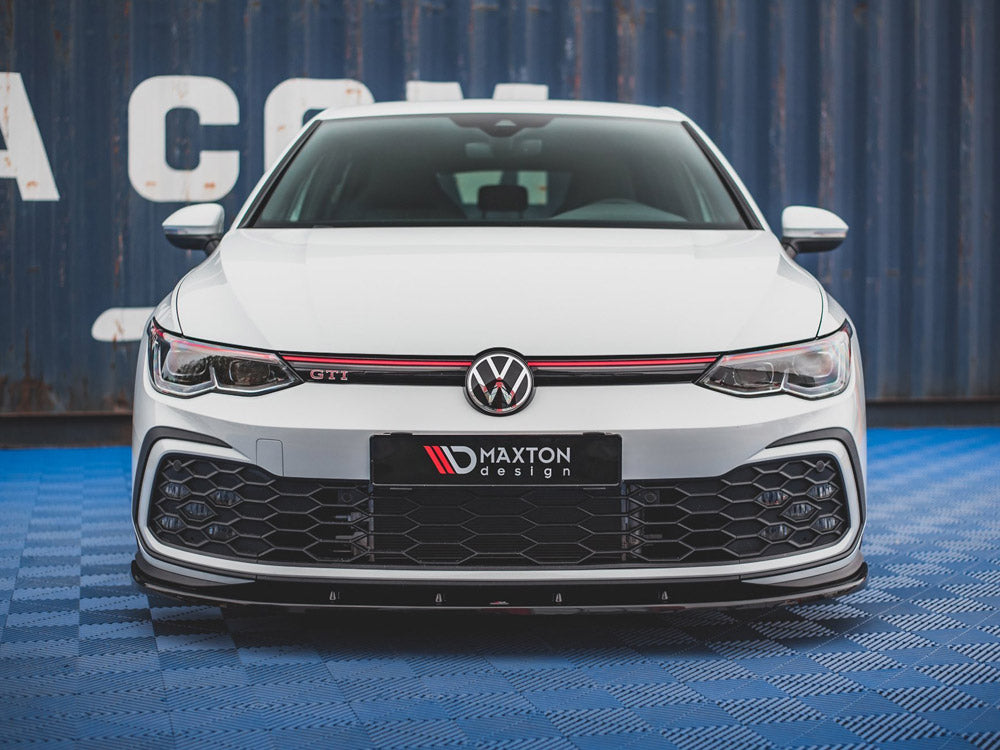 Front Splitter V.1 Volkswagen Golf GTI / GTE / GTD / R-Line Mk8
