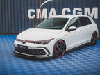 Front Splitter V.1 Volkswagen Golf GTI / GTE / GTD / R-Line Mk8
