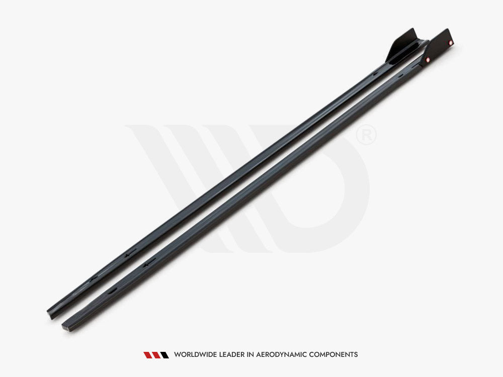 Side Skirts Diffusers V.2 + Flaps Volkswagen Golf GTI / GTE / GTI Clubsport / GTD / R-Line Mk8