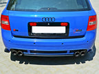 Rear Side Splitters Audi RS6 C5 Avant - Carbon Look