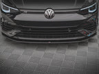 Street PRO Front Splitter VW Golf R Mk8
